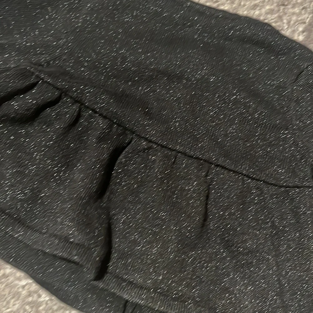 Gymboree Girl’s 2T Black Sparkle Cardigan Sweater